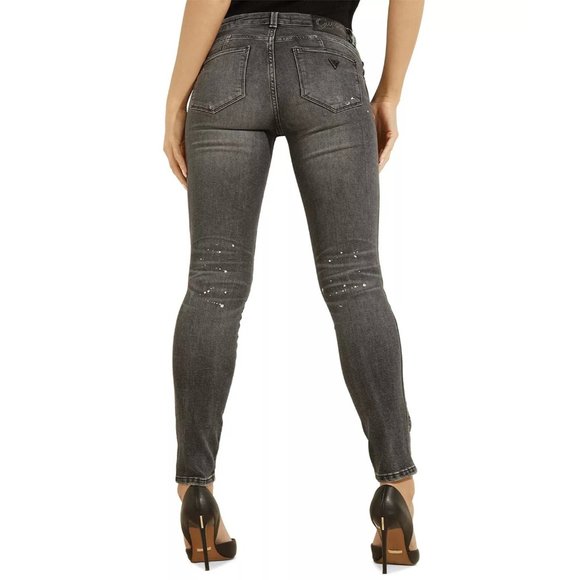 GUESS Curve Skinny Jeans in Ready to Glitzy - 24W x 30L - Picture 2 of 5